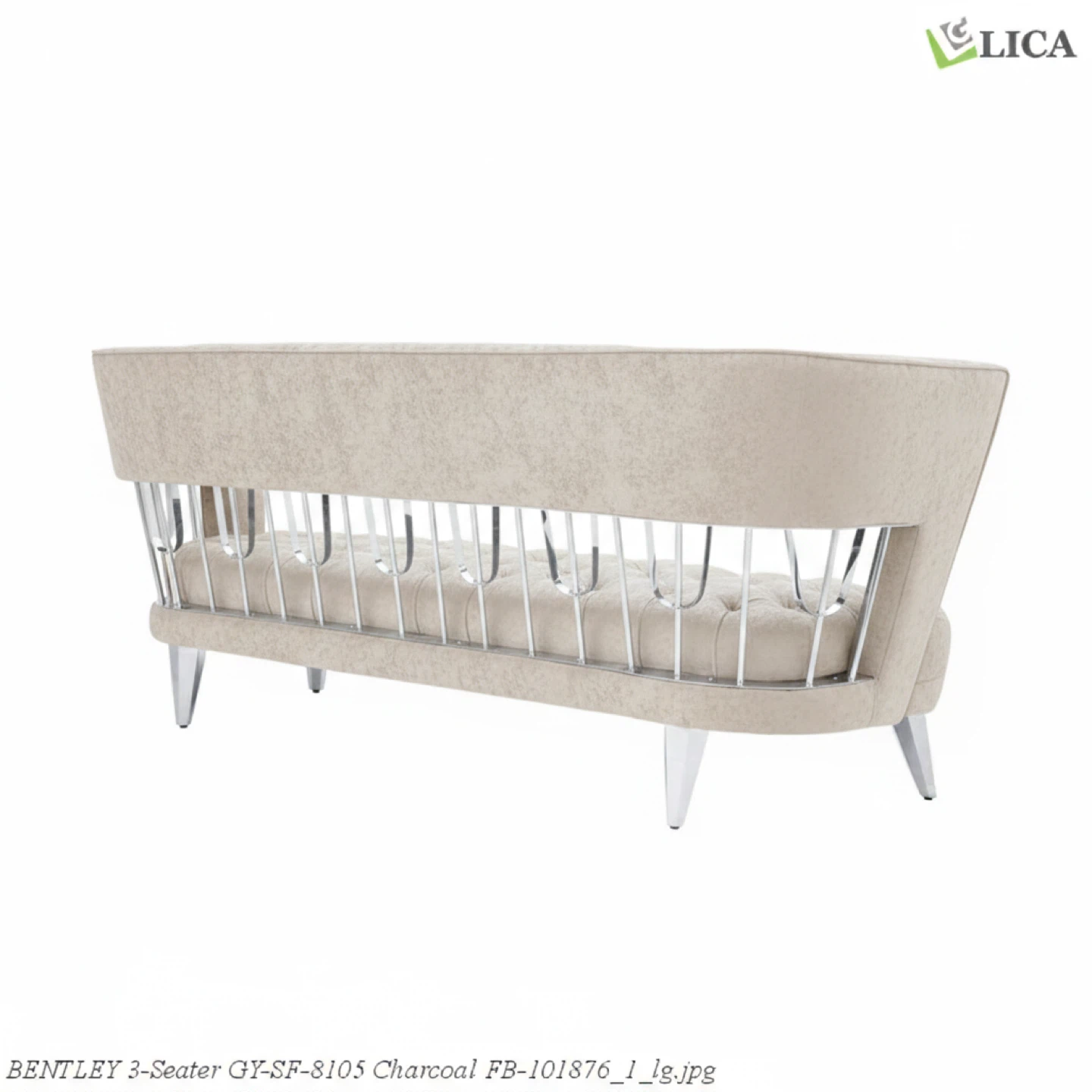 BENTLEY 3-Seater Sofa - Charcoal must go - photo 2