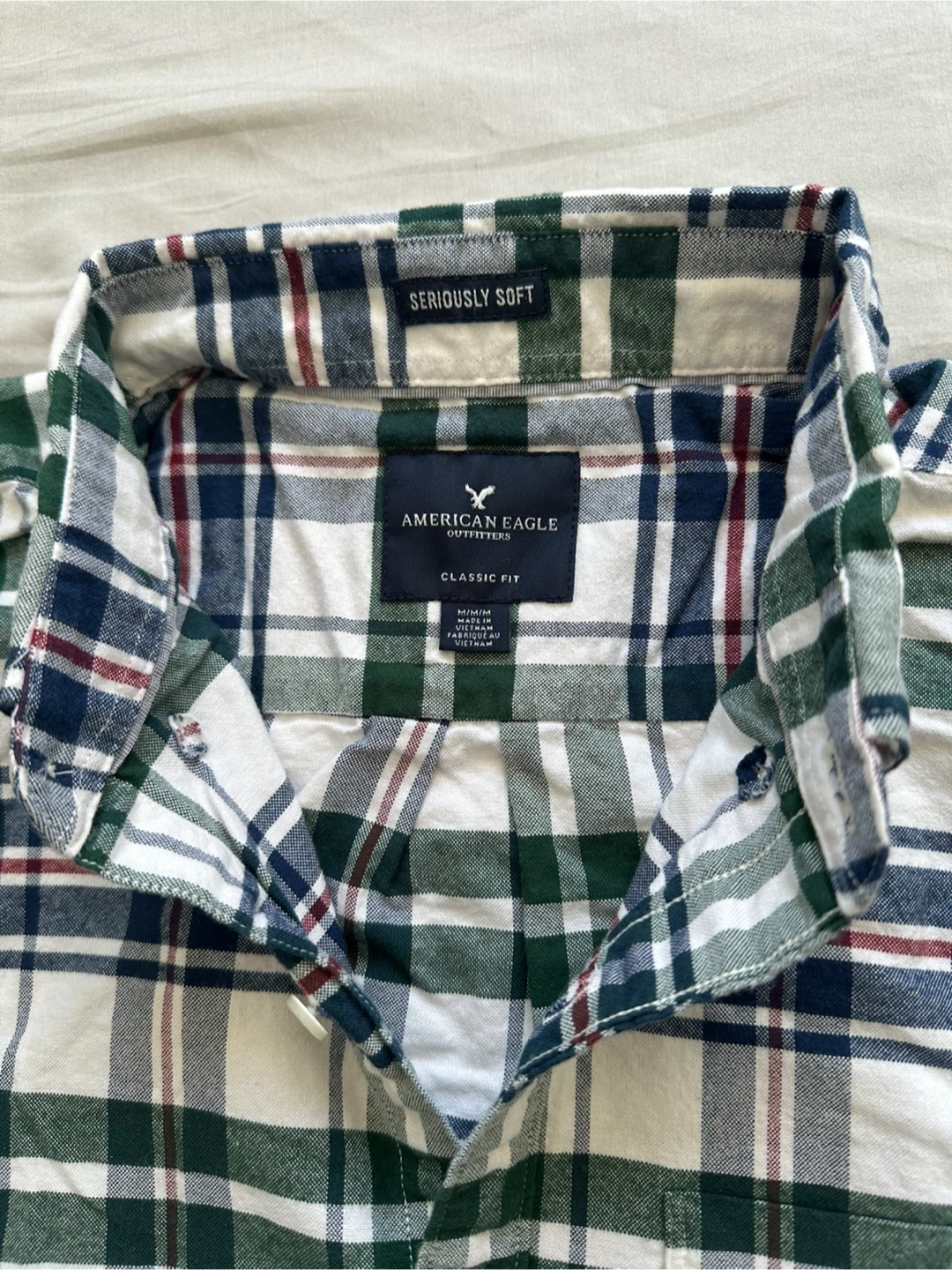 American Eagle Outfitters Plaid Classic Fit Shirt - photo 3