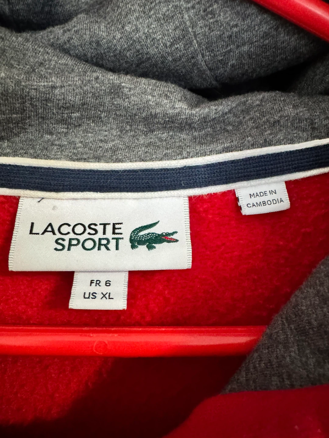 Mens Fleece Hoodie Quarter Zip (L) - photo 2