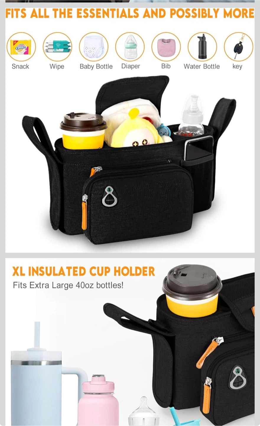 UMBEIBEI Universal Stroller Organizer Bag - photo 3