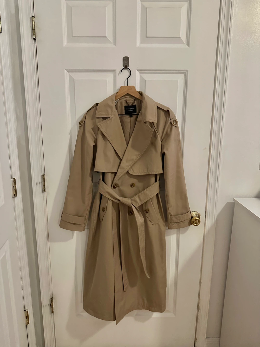 Banana Republic Water-Resistant Trench Coat - XS