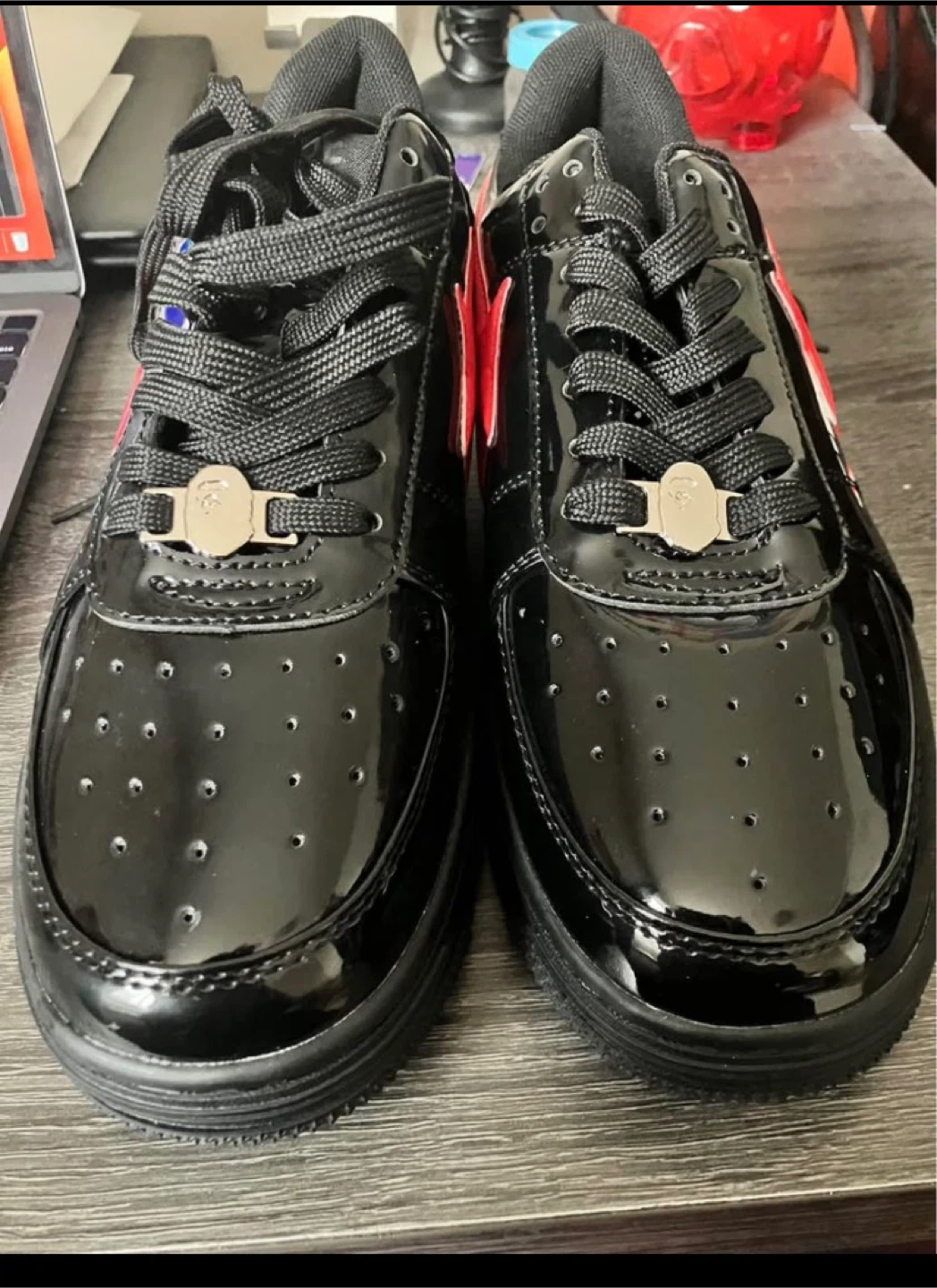 BAPE STA Black Shoes