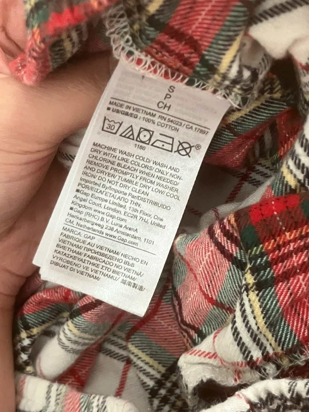 GapBody Plaid Pajama Pants - photo 5
