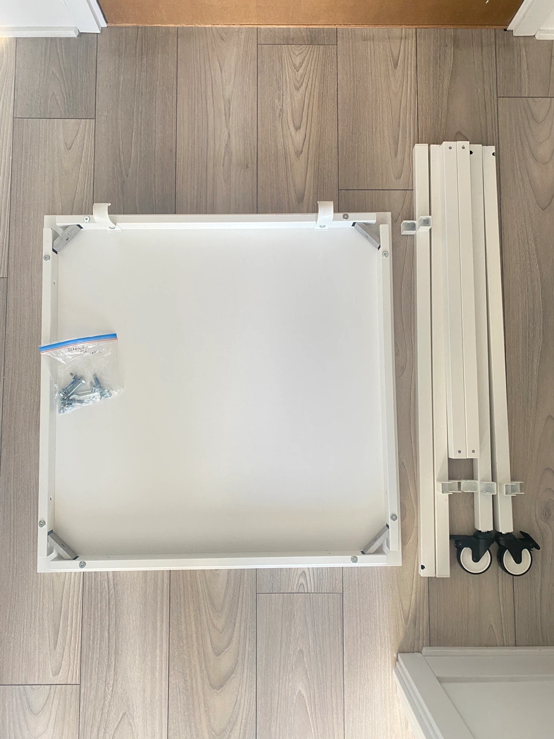 Multi-Use Table On Wheels (De-assembled For Easy Pick Up In Car) - photo 3