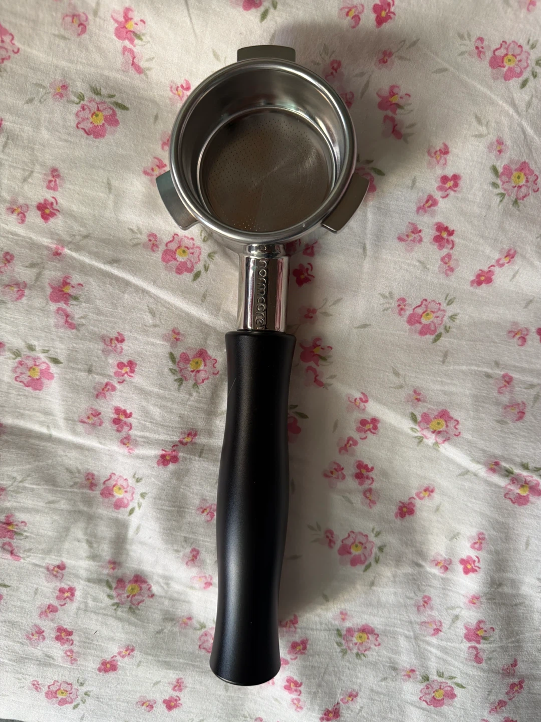 Normcore Espresso Portafilter with Black Handle