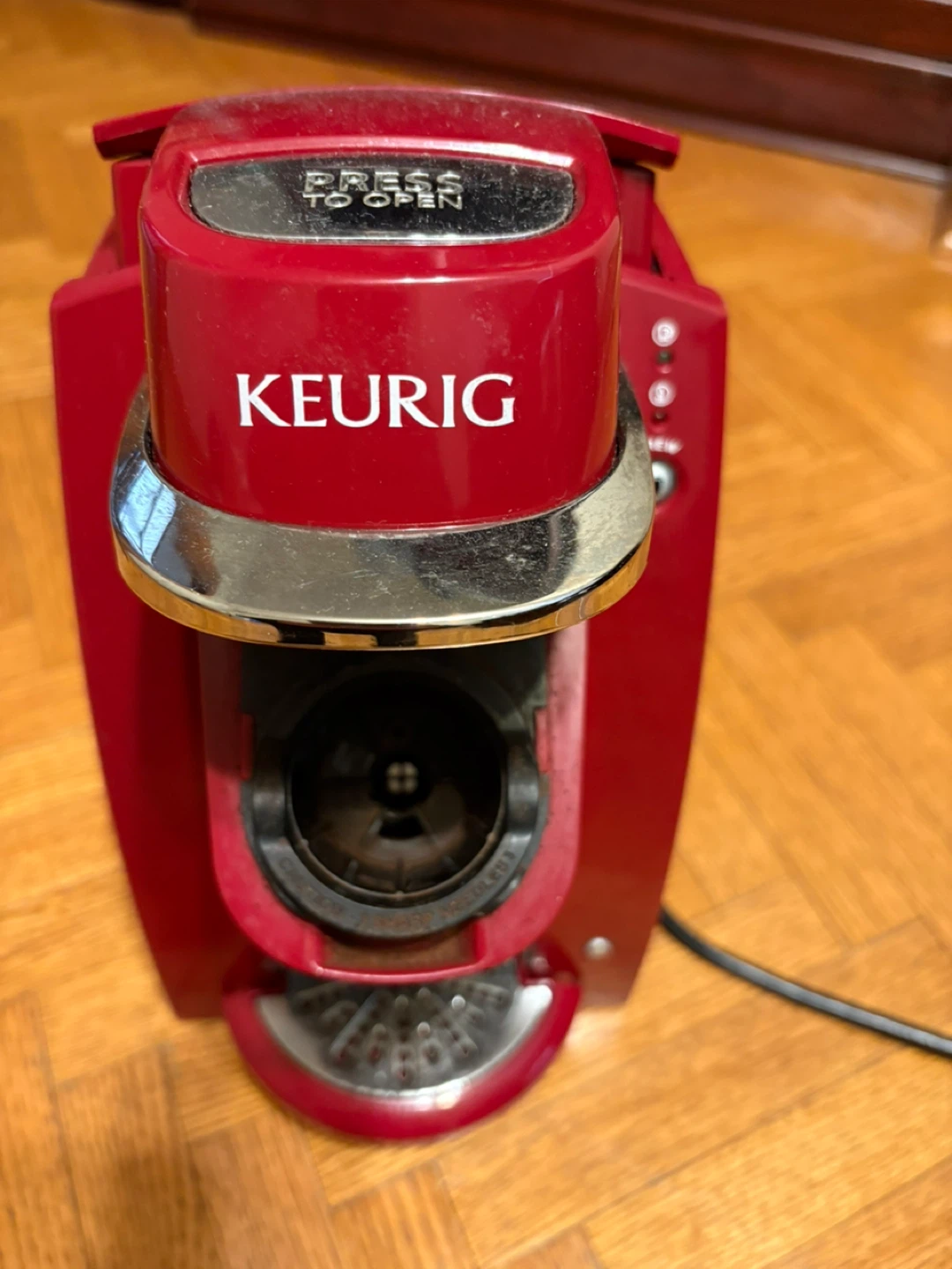 Red Keurig Coffee Maker