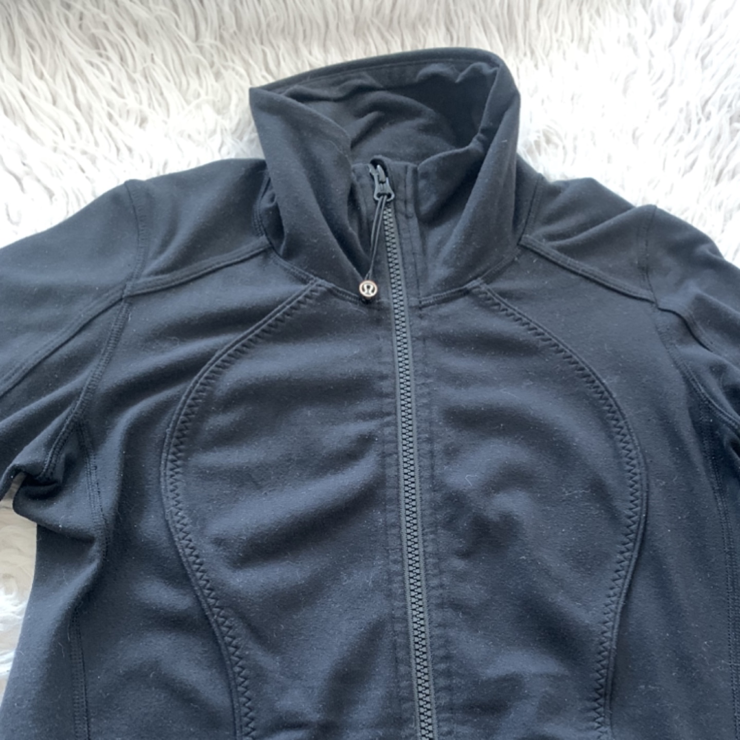 Lululemon Black Jacket Size 8 - photo 2
