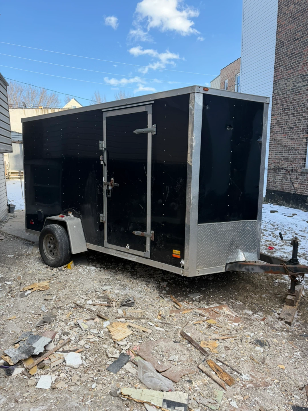 RC Trailers Enclosed Cargo Trailer