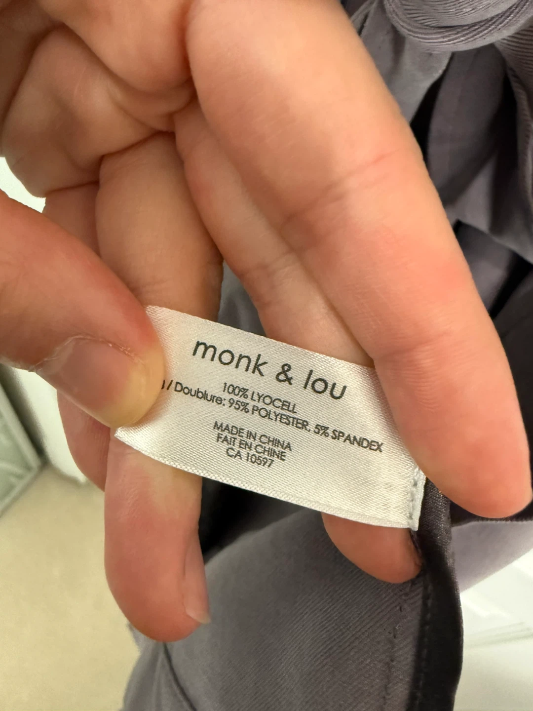 NWOT Monk & Lou Suede Trench [S] - photo 3