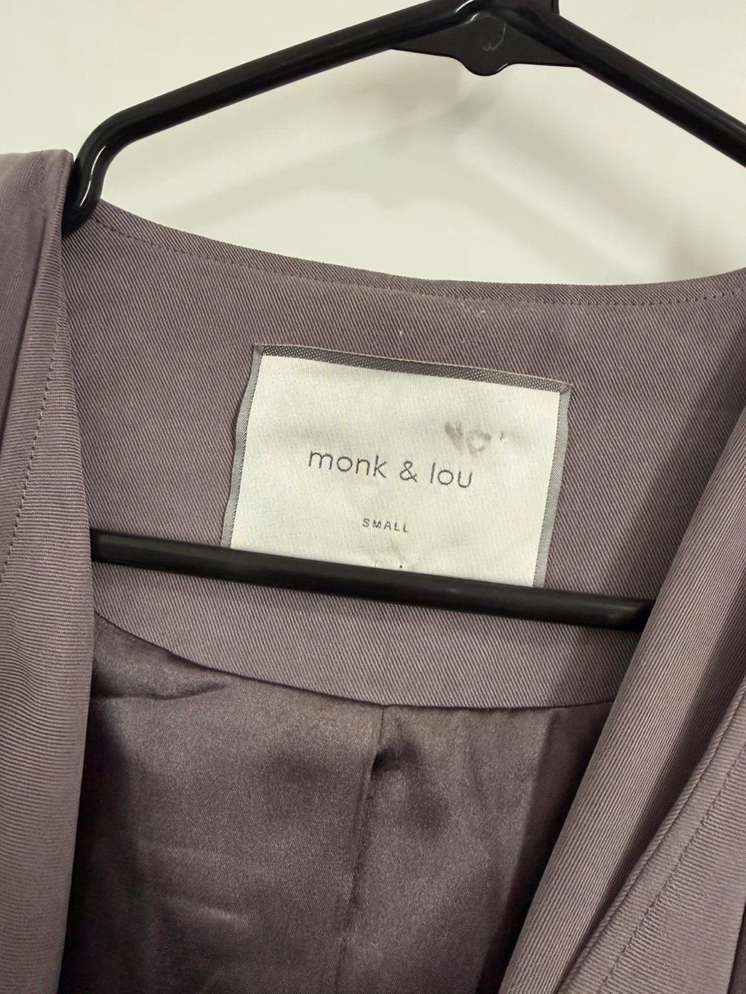 NWOT Monk & Lou Suede Trench [S] - photo 2