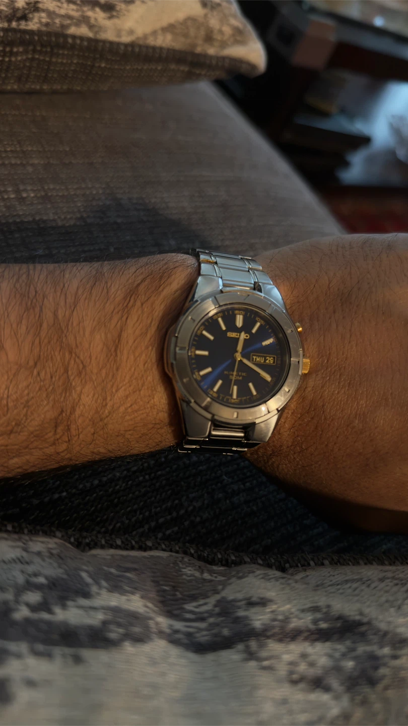 Seiko Kinetic Somes Watch