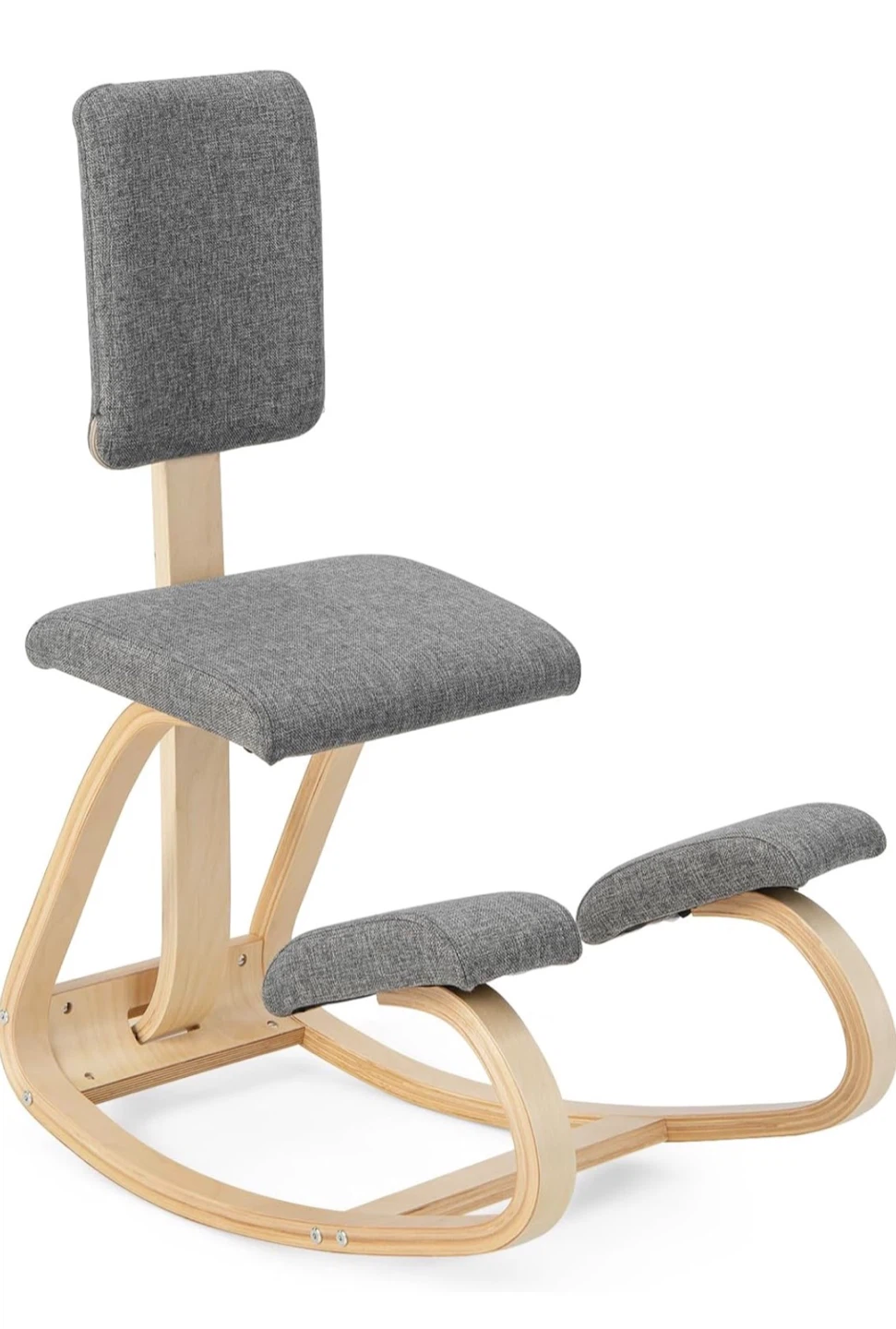 Ergonomic Kneeling Chair with Back Support