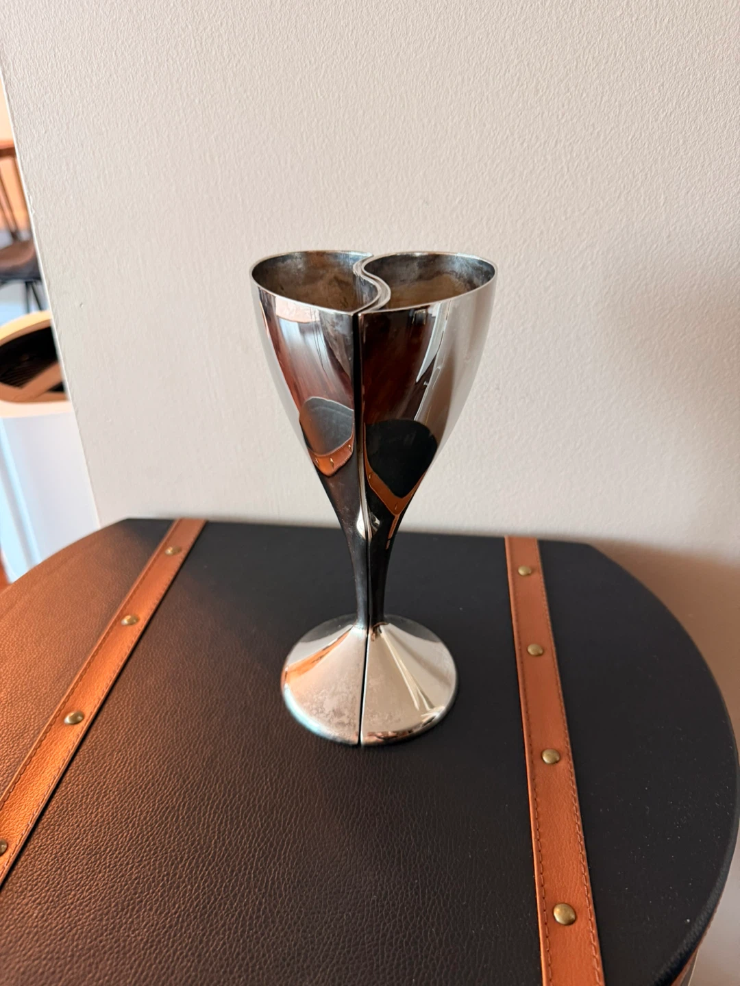 Silver-tone Two-Part Chalice🏆
