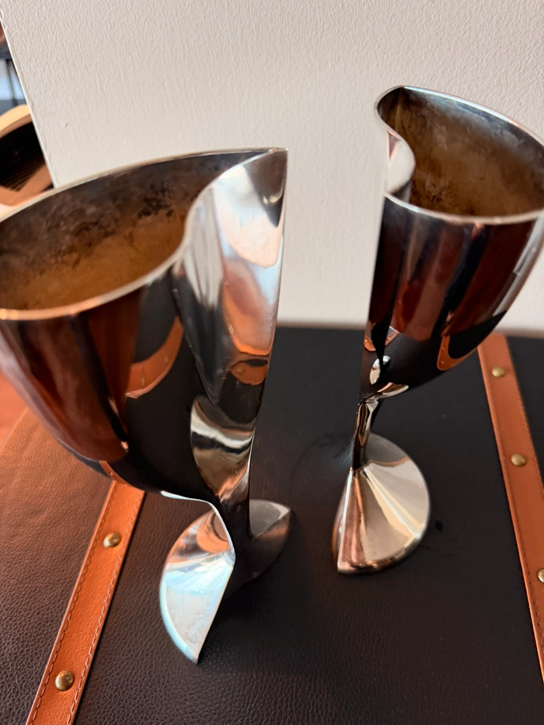 Silver-tone Two-Part Chalice🏆 - photo 5