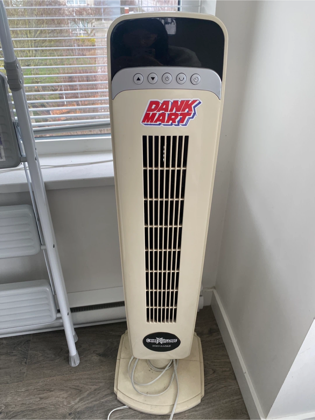 Cooler 777 Tower Fan - Cream