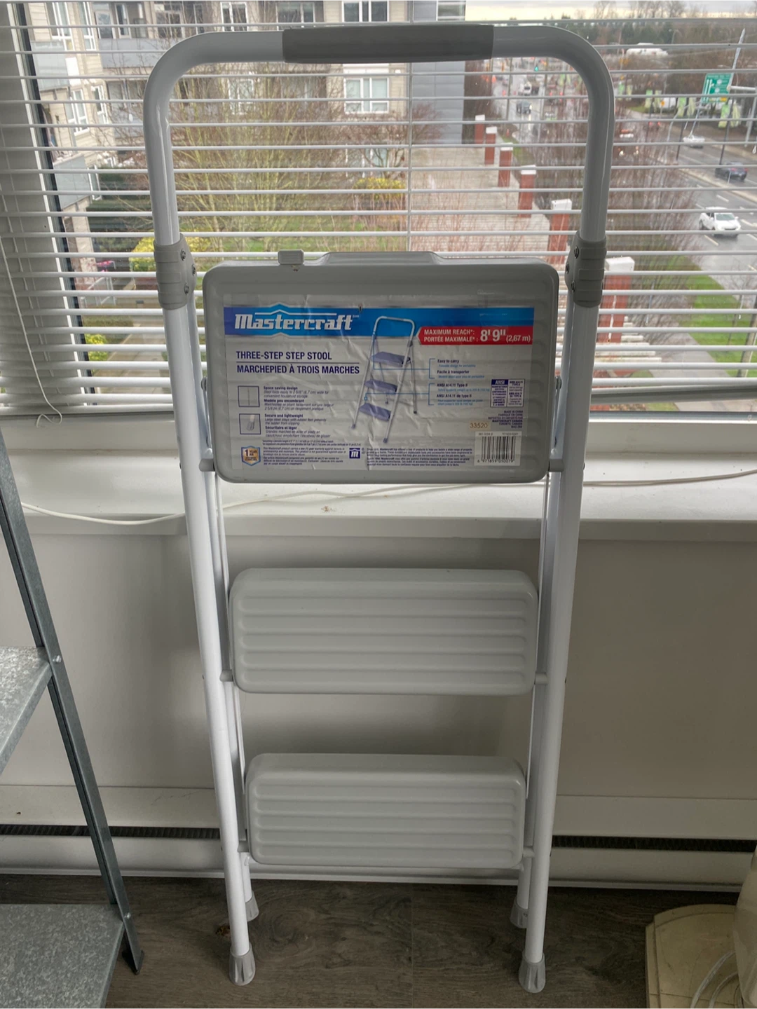 Mastercraft Three-Step Step Stool
