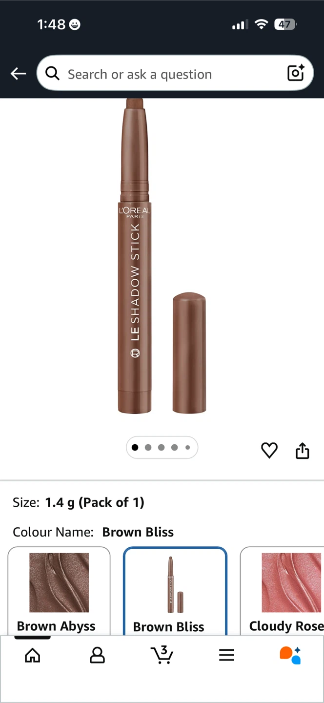 L'Oréal Paris Le Shadow Stick - Brown Bliss