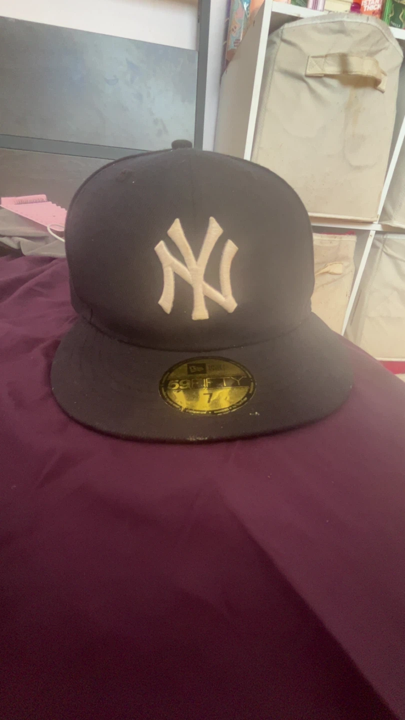 New Era New York Yankees 59FIFTY Fitted Hat Size 7 3/8 - photo 2