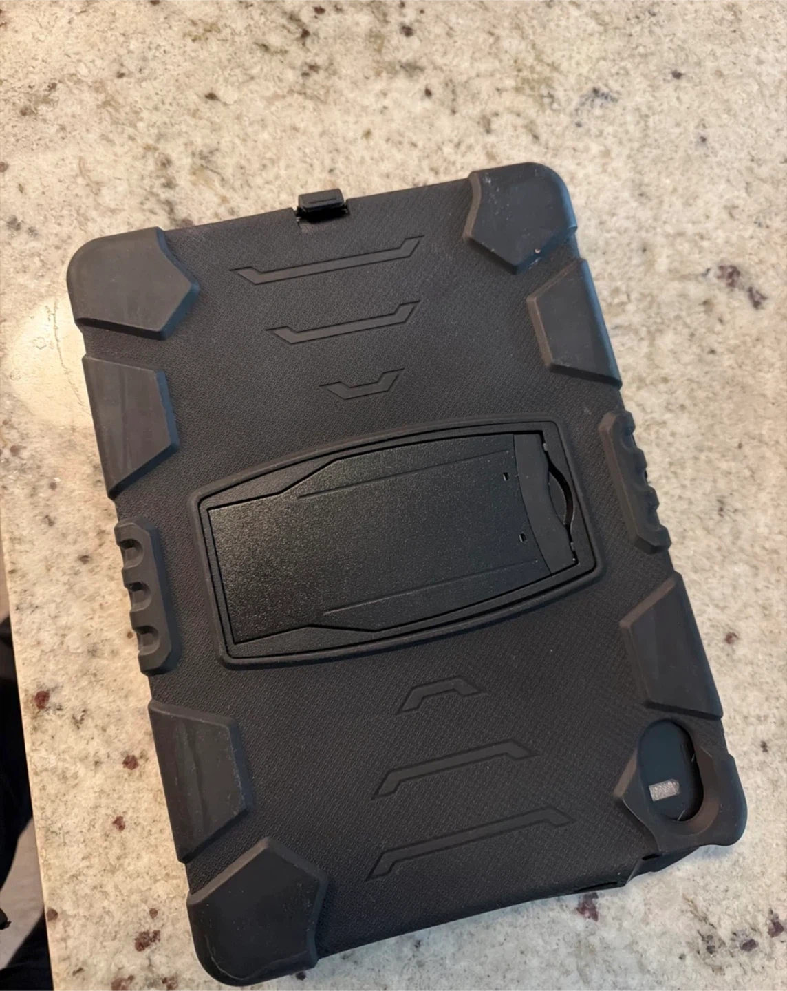 Black Durable iPad 11th Gen Case with Kickstand - photo 4