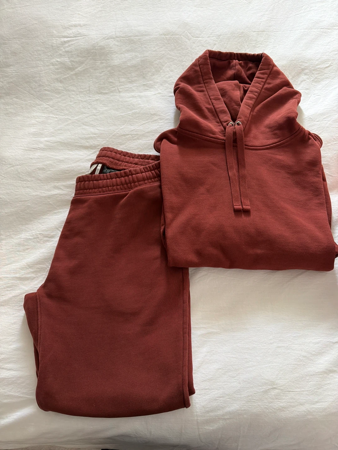 H&M Maroon Hoodie and Jogger Set