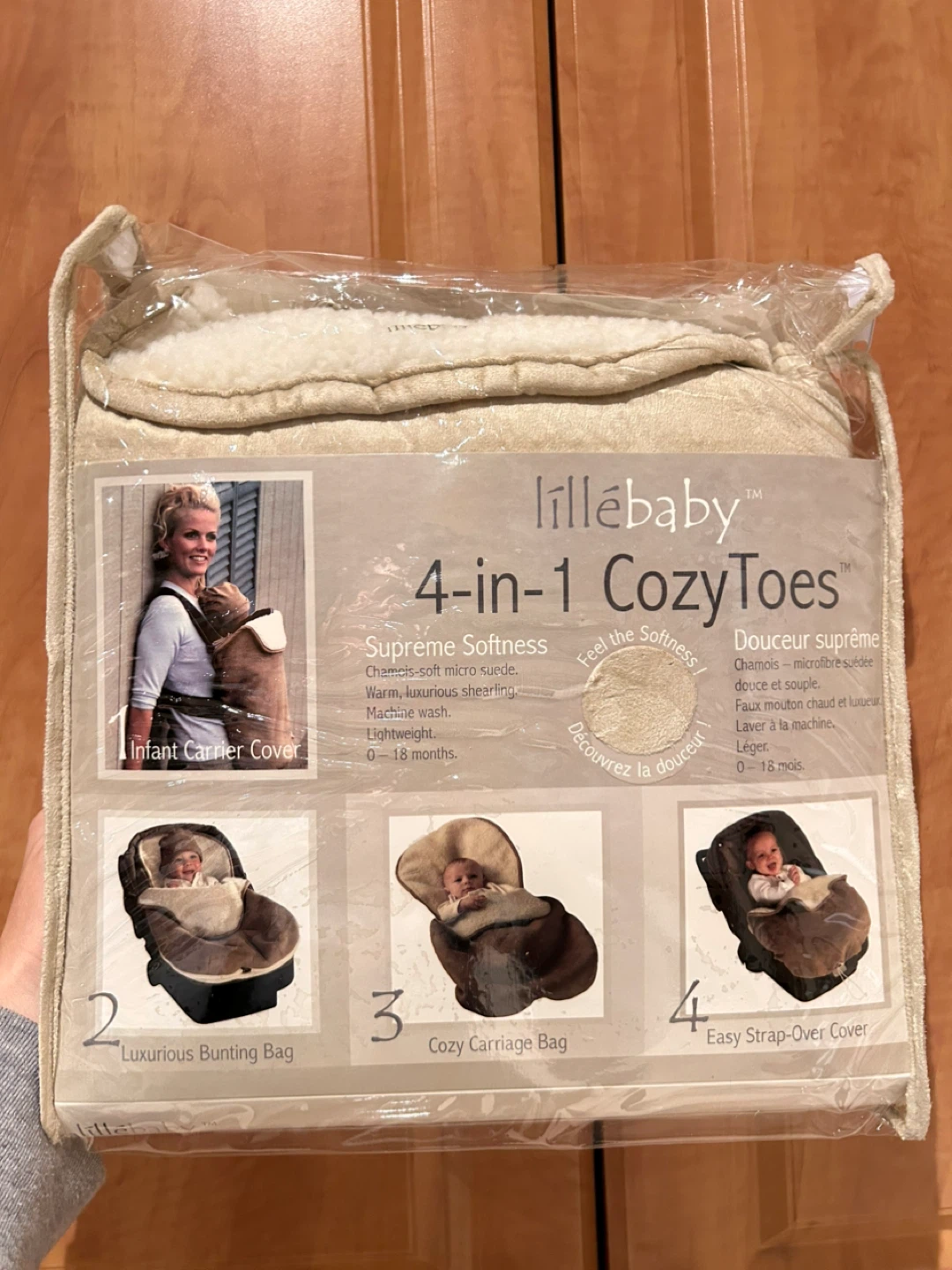 Carseat cover 4-in-1 Infant Carrier Cover - Beige