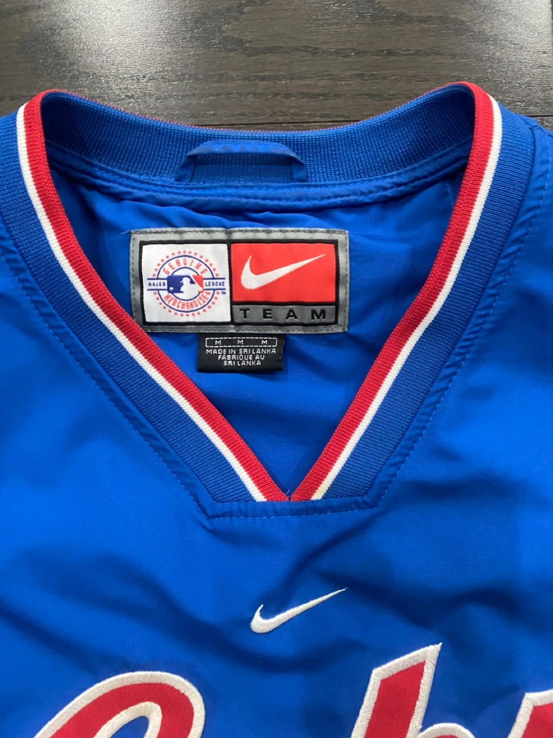 Nike Team Chicago Cubs Pullover Jacket - photo 2