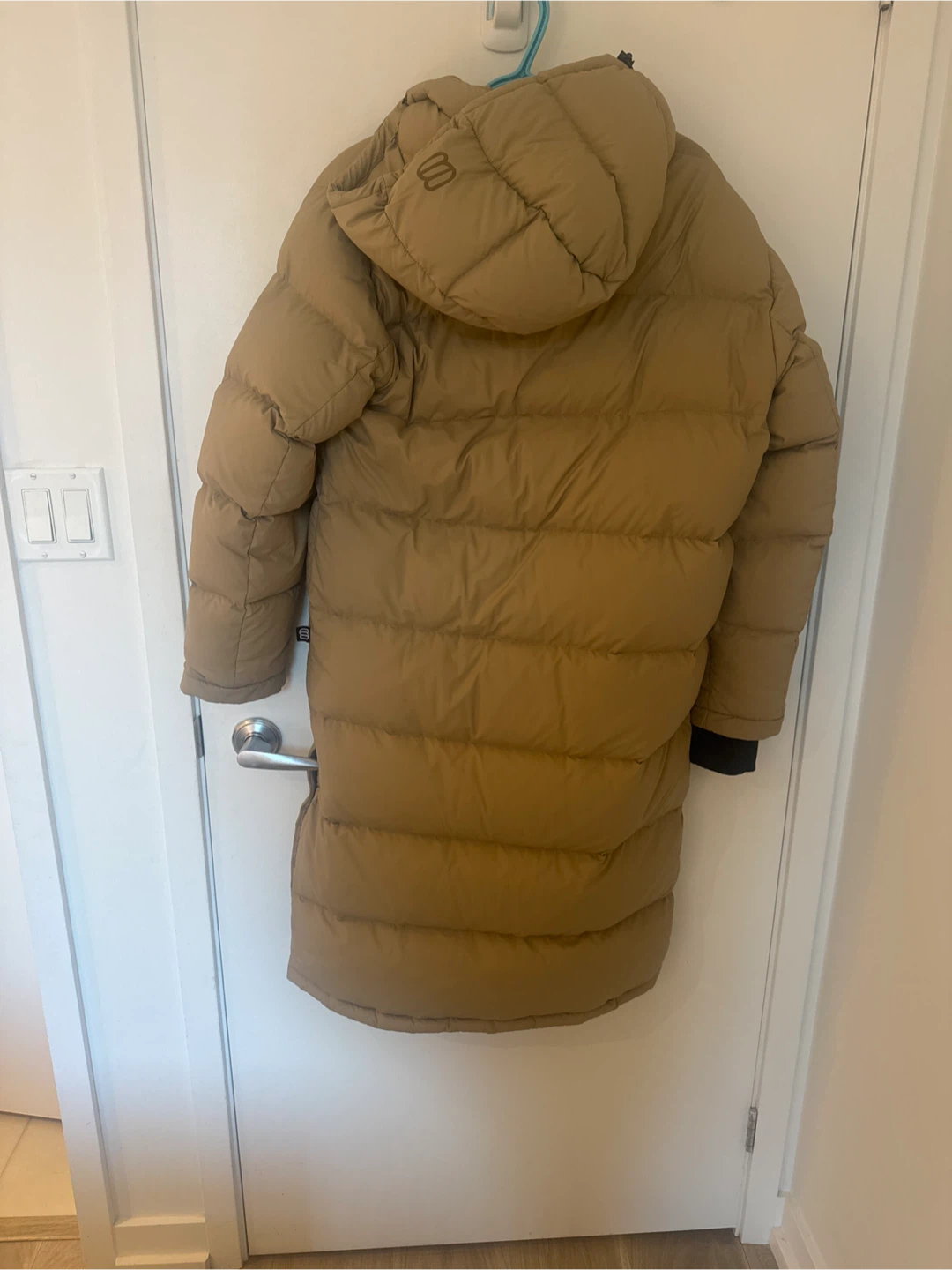 AritZa Super Puff Tan Puffer Parka Coat - photo 2