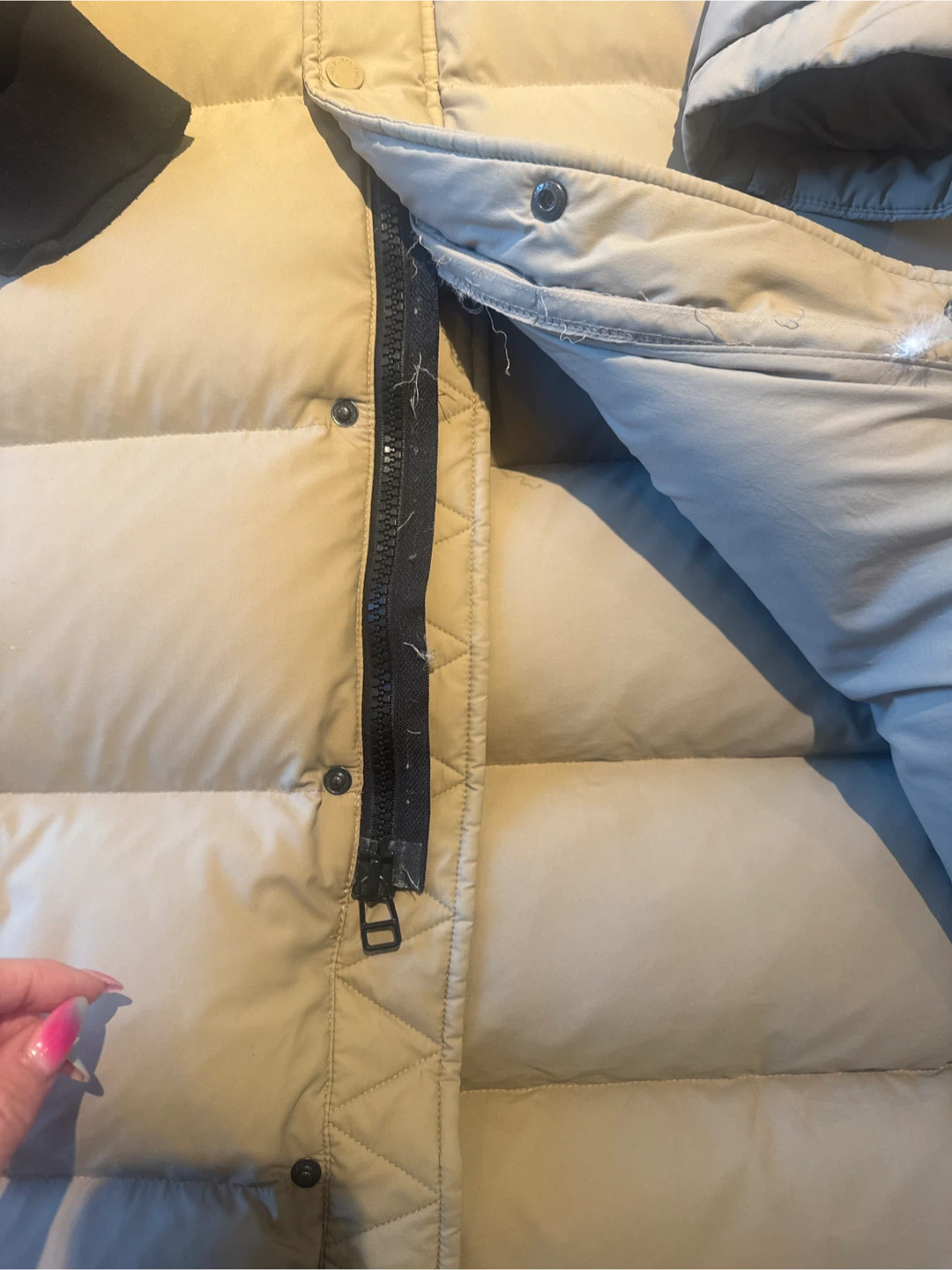 AritZa Super Puff Tan Puffer Parka Coat - photo 4