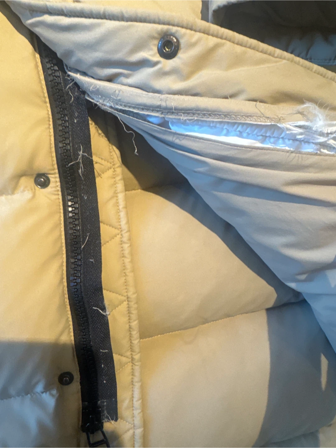 AritZa Super Puff Tan Puffer Parka Coat - photo 5