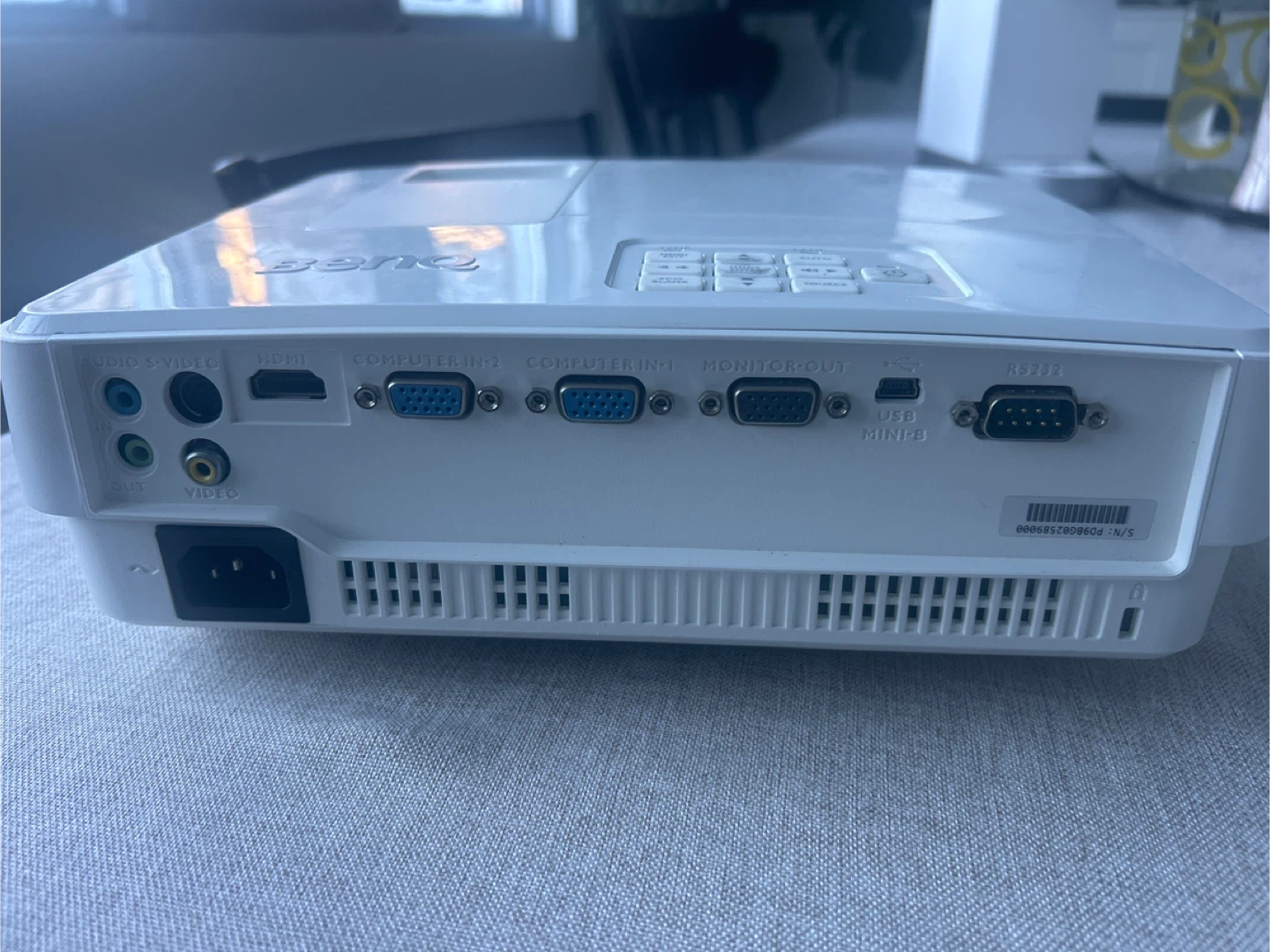 BenQ White DLP Projector - photo 3