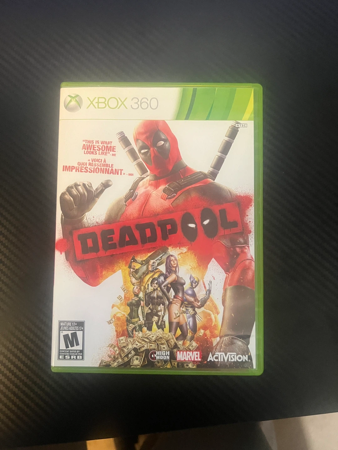 Deadpool Video Game for Xbox 360