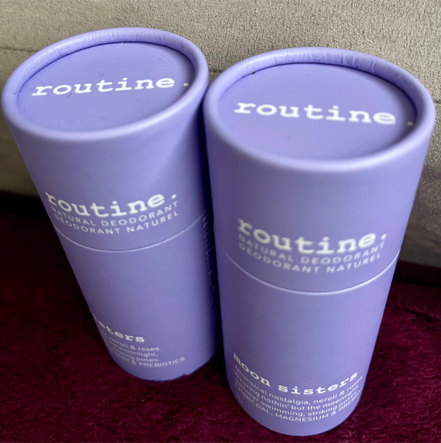 Routine Moon Sisters Natural Deodorant Sticks - 2 x 50g - photo 2