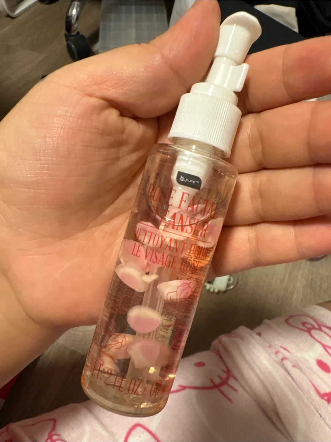 b.pure Rose Petal Facial Cleanser 2 fl oz - photo 2
