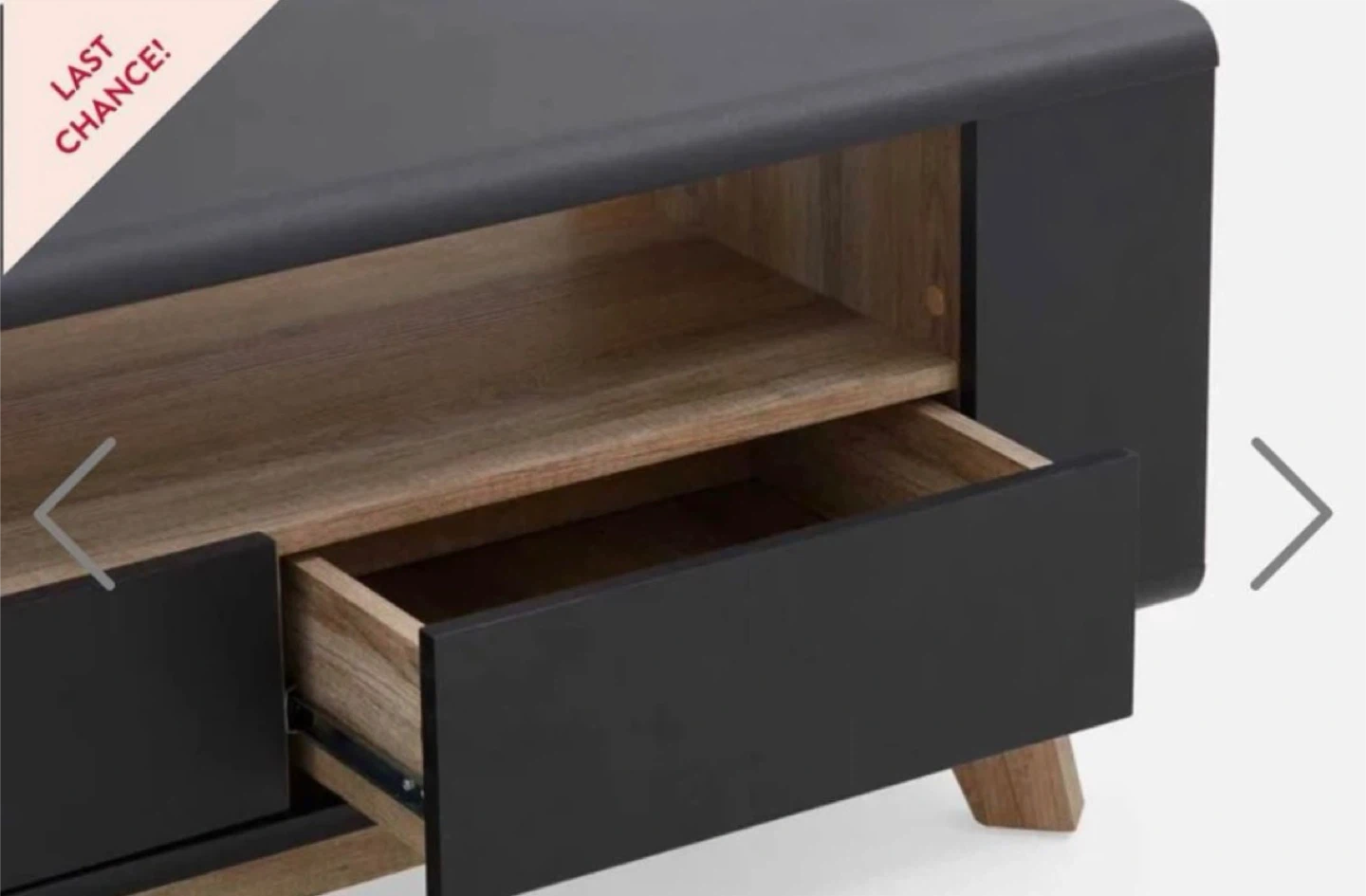 Chelsa Media Unit/TV Stand with Storage - photo 5
