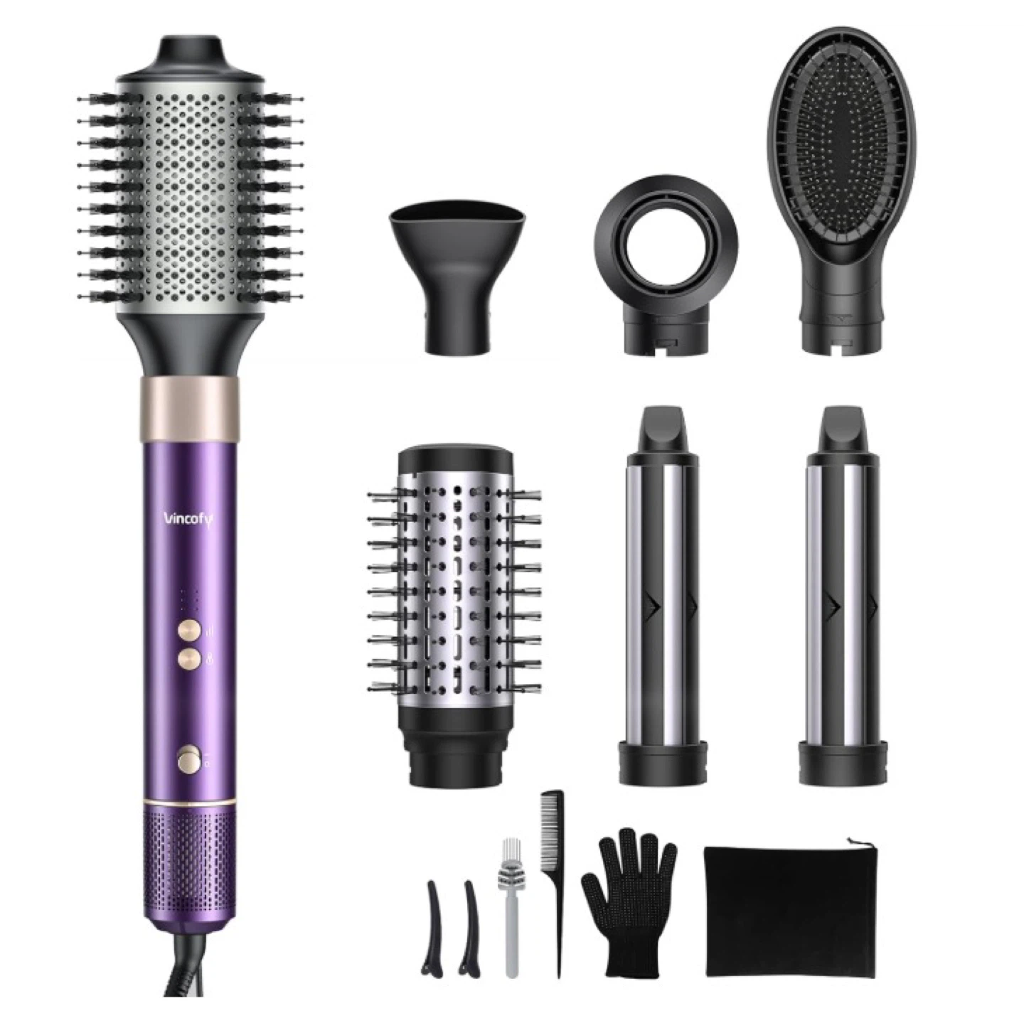 7-in-1 Hair Dryer Brush and 1500W Hair Styler Set *Still Sealed*