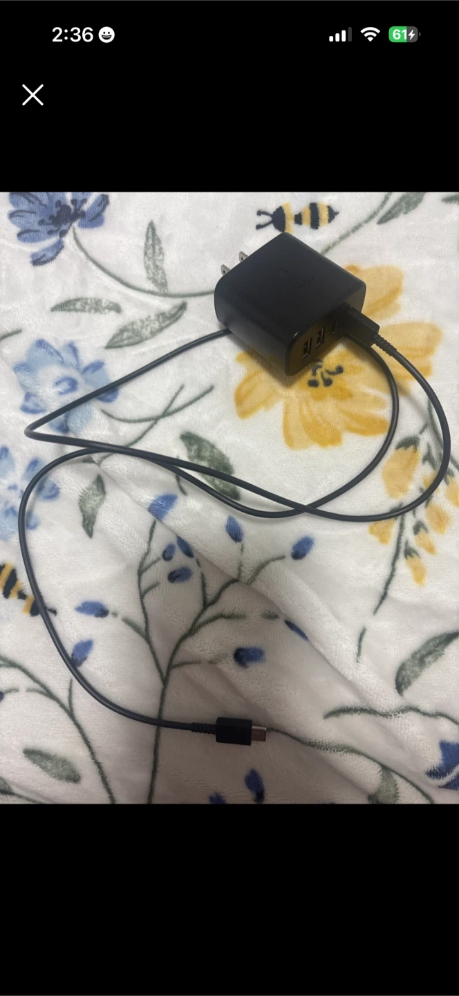 Samsung USB-C Wall Charger with Cable