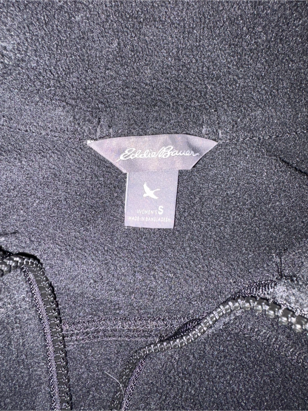 Eddie Bauer Black Fleece Jacket - Women's Size S - photo 2