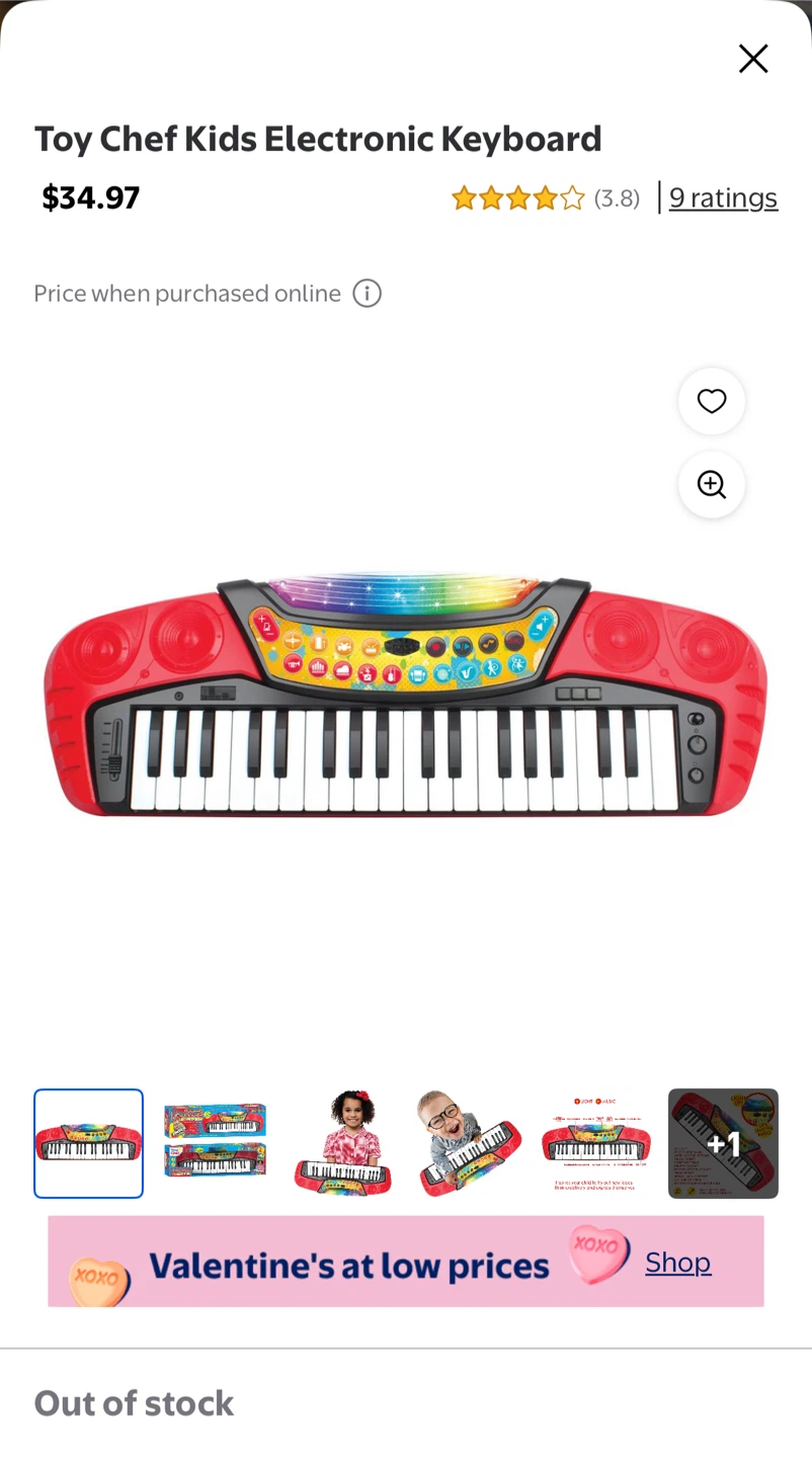 New Toy To Go Kids Electronic Keyboard - photo 2