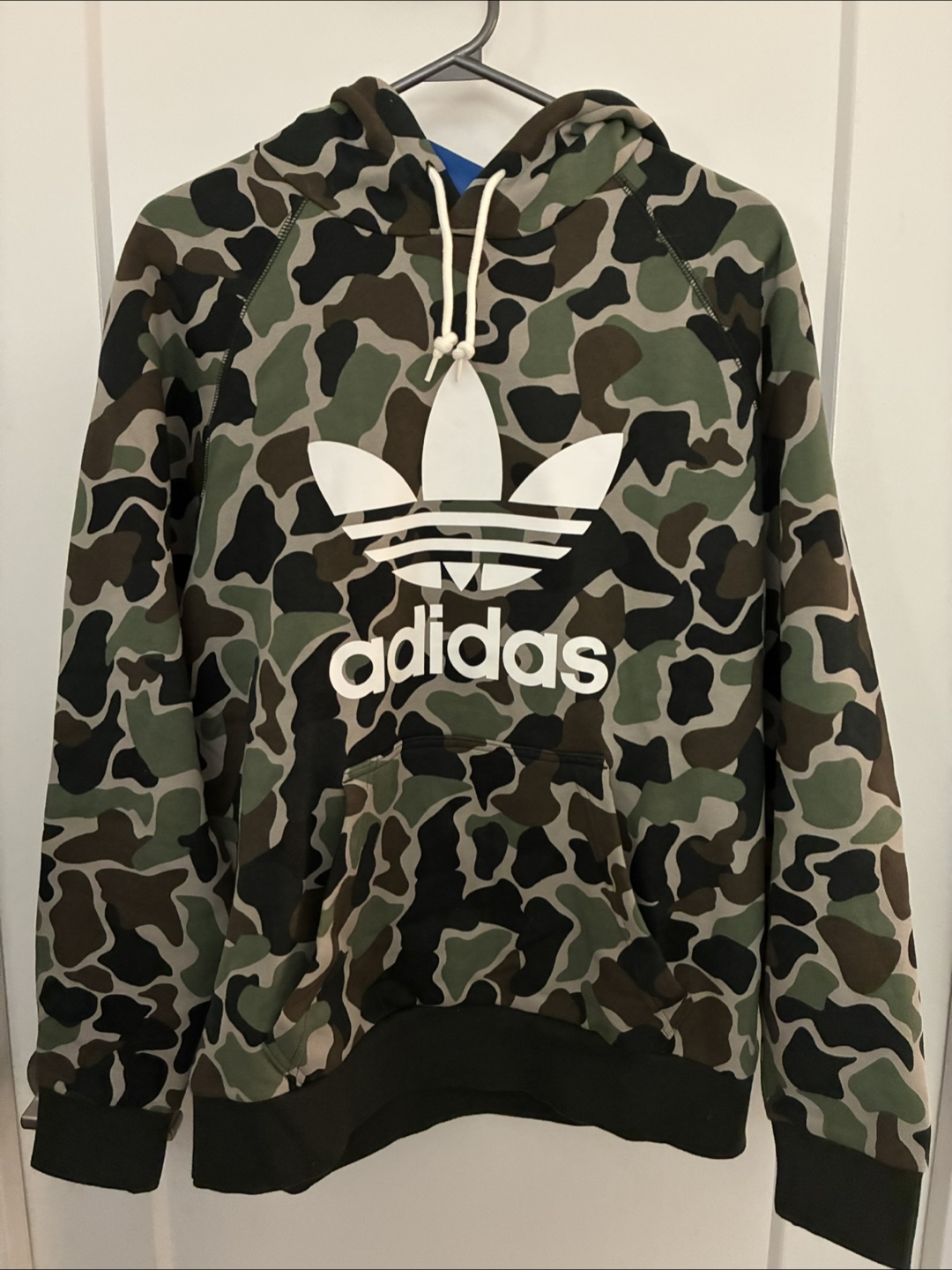 Adidas Camo Hoodie L
