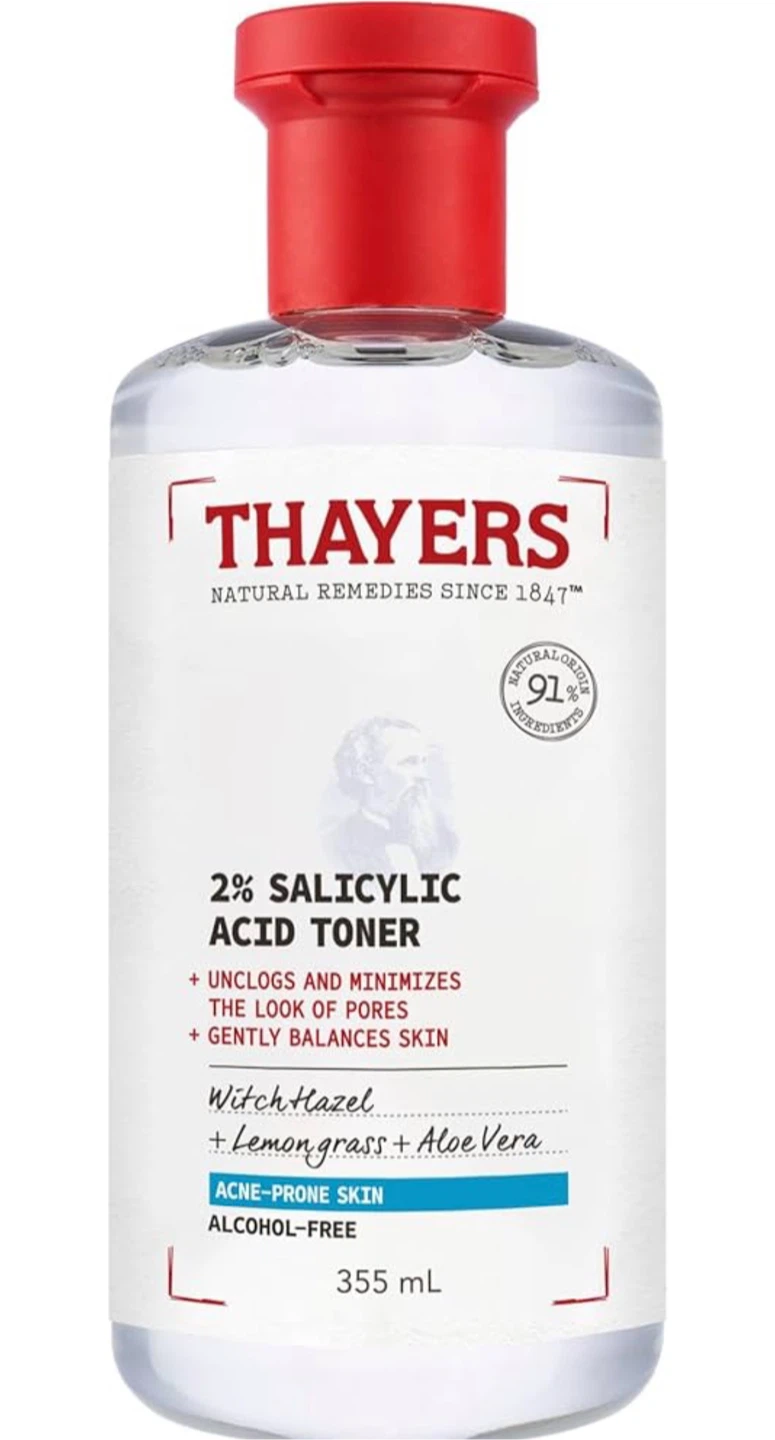 New Thayers 2% Salicylic Acid Toner 355 mL