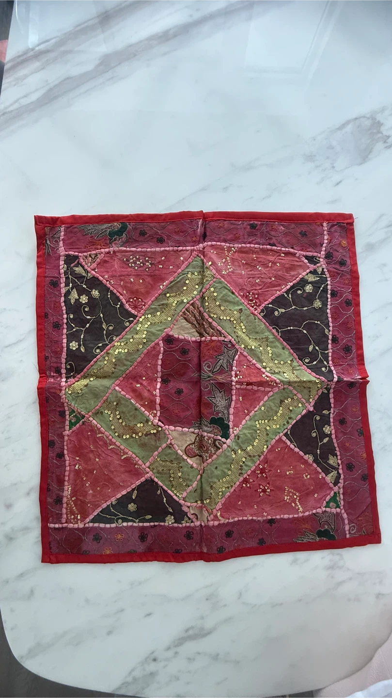 Decorative Patchwork Cushion Cover
