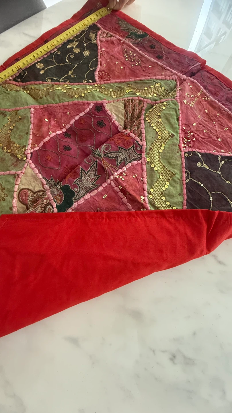 Decorative Patchwork Cushion Cover - photo 3