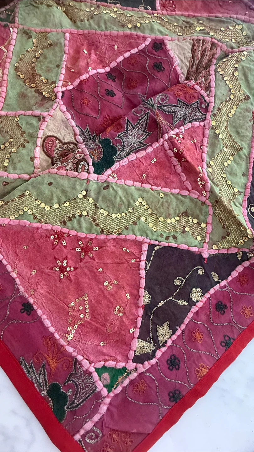 Decorative Patchwork Cushion Cover - photo 2