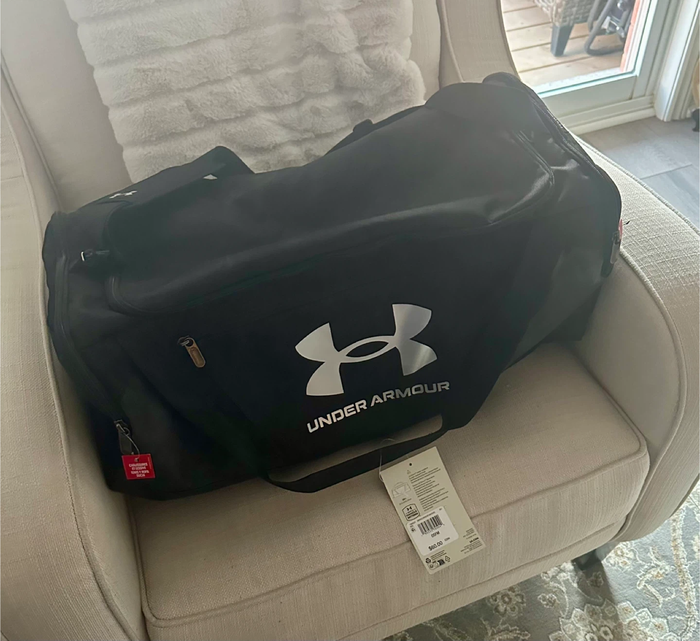 BRAND NEW Large Under Armour Gym Bag