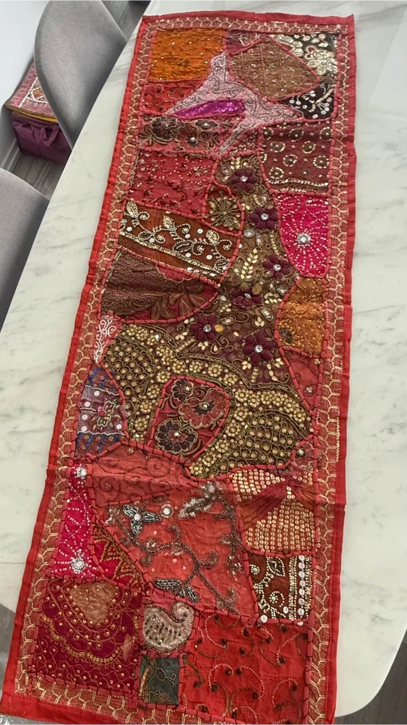 Bohemian Patchwork Table Runner - photo 2