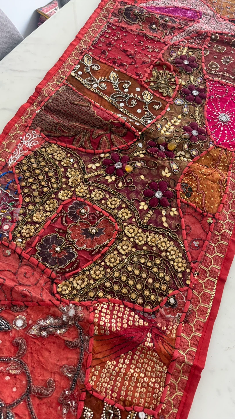 Bohemian Patchwork Table Runner - photo 4