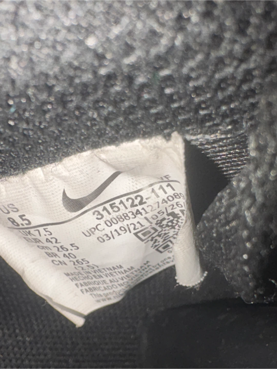 Nike Air Force 1 Low Black Sneakers - photo 5