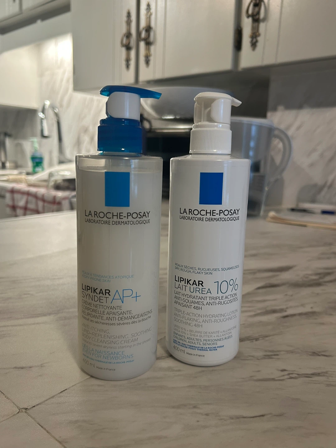 NEW La Roche-Posay Lipikar Syndet AP+ & Urea 10% Lotions