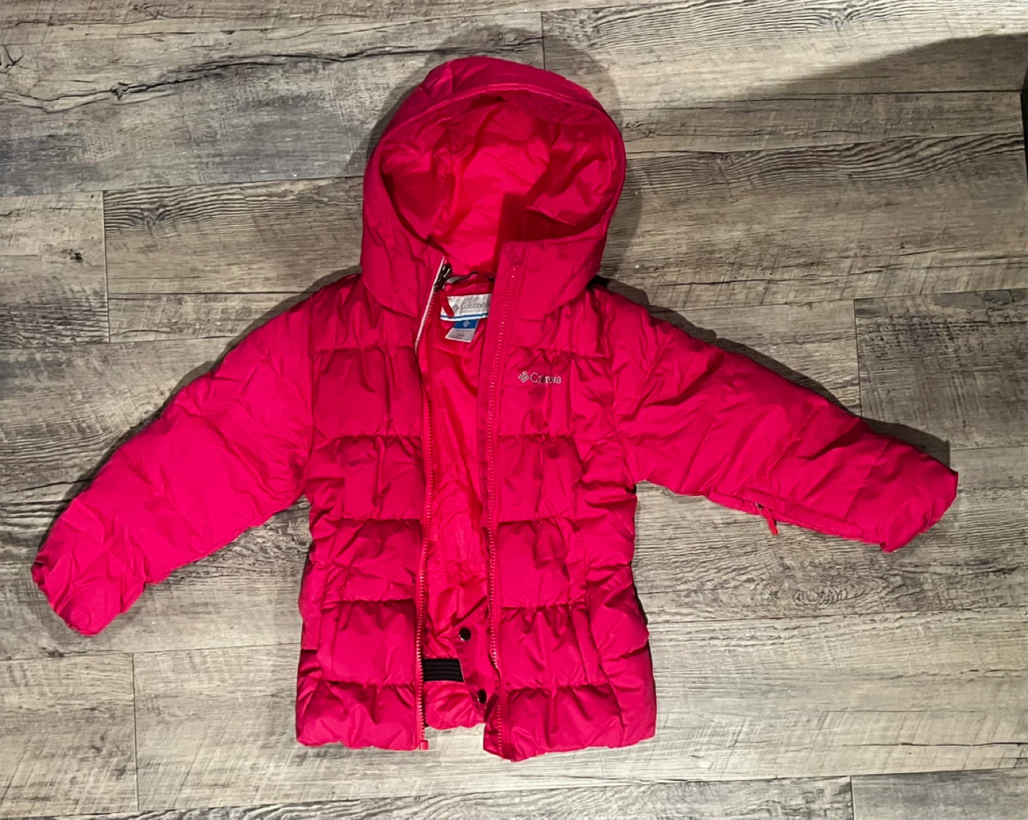 Columbia Puffer Jacket - Pink - Size XXS (4/5)