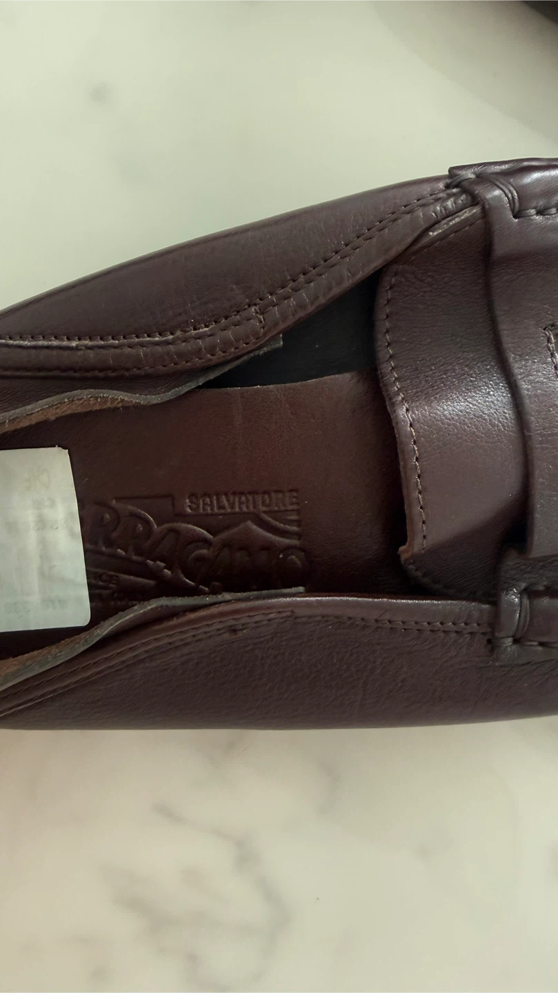 Salvatore Ferragamo Brown Leather Loafers - photo 3